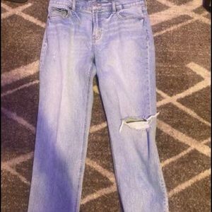 boyfriend jeans size 8 old navy